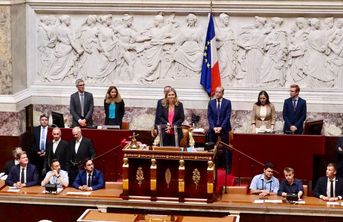 France : Historique ! Une femme élue présidente de l'Assemblée nationale