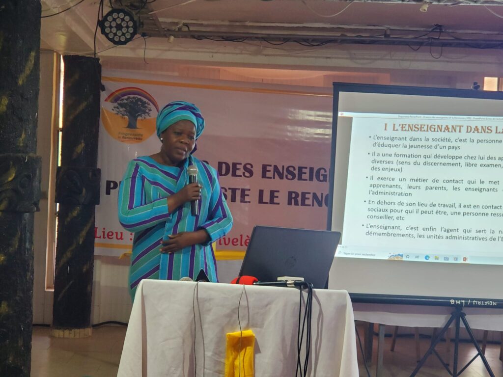 Mariam Chabi Talata: « Les enseignants sont des militants naturels de l'Union Progressiste le Renouveau »