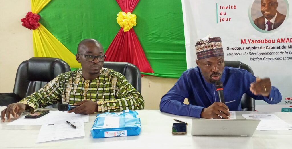 Premier numéro des échanges ‘’Instant Capital’’ de l’Ong Cap Equilibre : Une cinquantaine de jeune à l’écoute des expériences de Yacoubou Amadou
