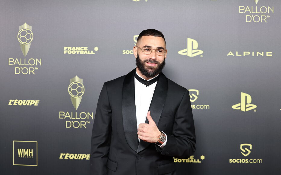 Karim Benzema remporte le ballon d'or 2022