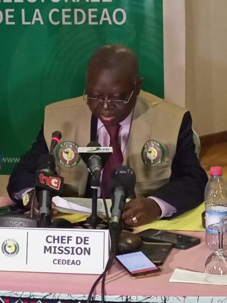 Bénin : La Mission d’Observation de la Cédeao exhorte la Céna à proclamer les résultats des législatives dans « les meilleurs délais »