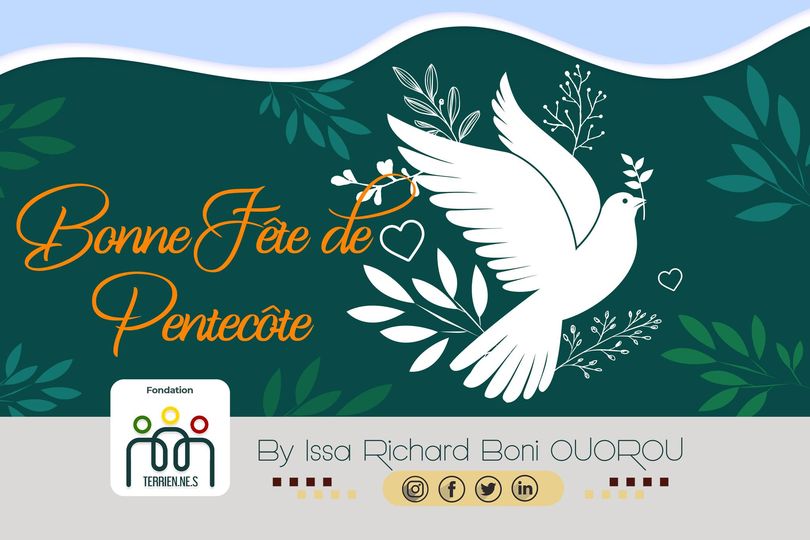 Pentecôte : Richard Boni Ouorou souhaite bonne fête aux terriennes et terriens de la communauté chrétienne
