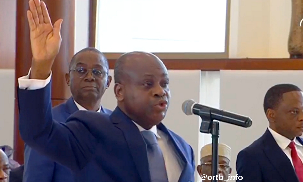 Cour constitutionnelle : Dorothé C. Sossa élu président