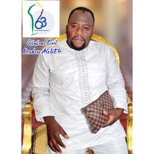 COMMÉMORATION DE L'INDÉPENDANCE DE LA RÉPUBLIQUE DU BÉNIN : MESSAGE DU GÉNÉRAL CIVIL KOUDOUS AGUEH