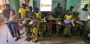 L'ONG INCLUSION ET HANDICAP (IN-HANDICAP) fait œuvre utile à quelques jours du démarrage de l’année scolaire 2023-2024 au Bénin