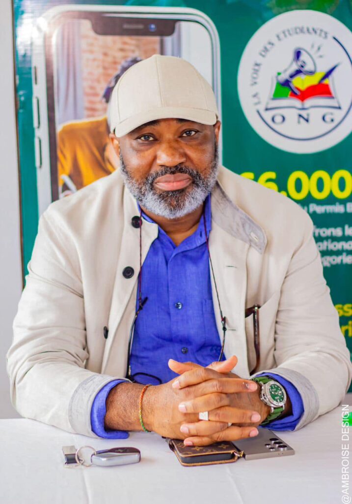 Ricahrd Boni apporte son soutien au Projet "Etudiant Permis Plus"