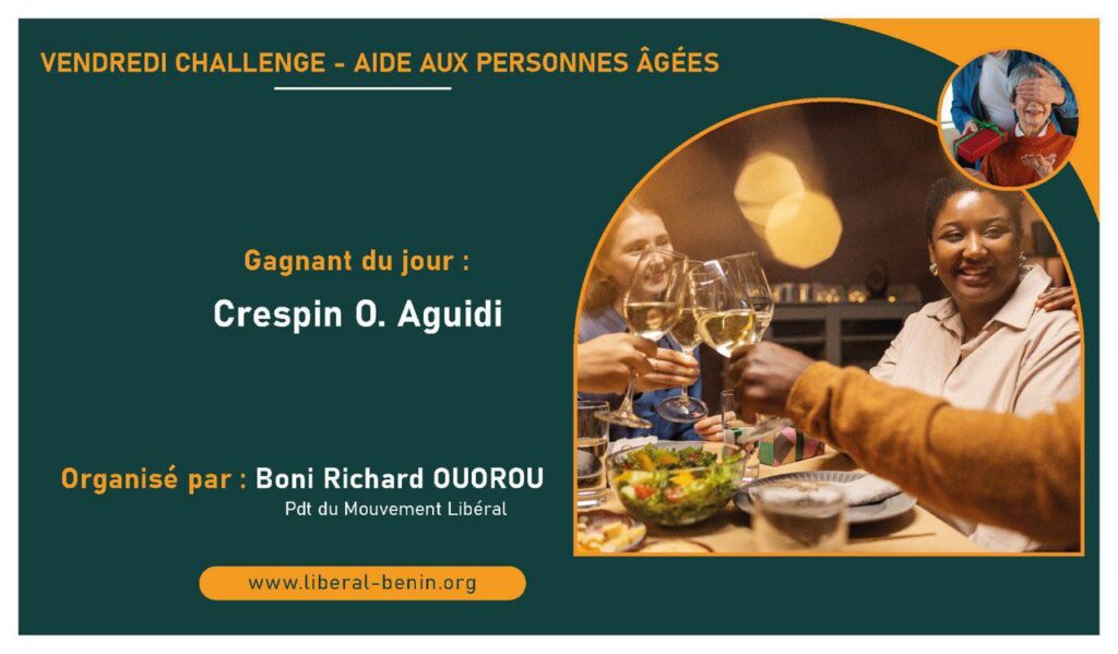 Richard Boni Ouorou offre 50000 Fcfa à ses abonnés chaque vendredi