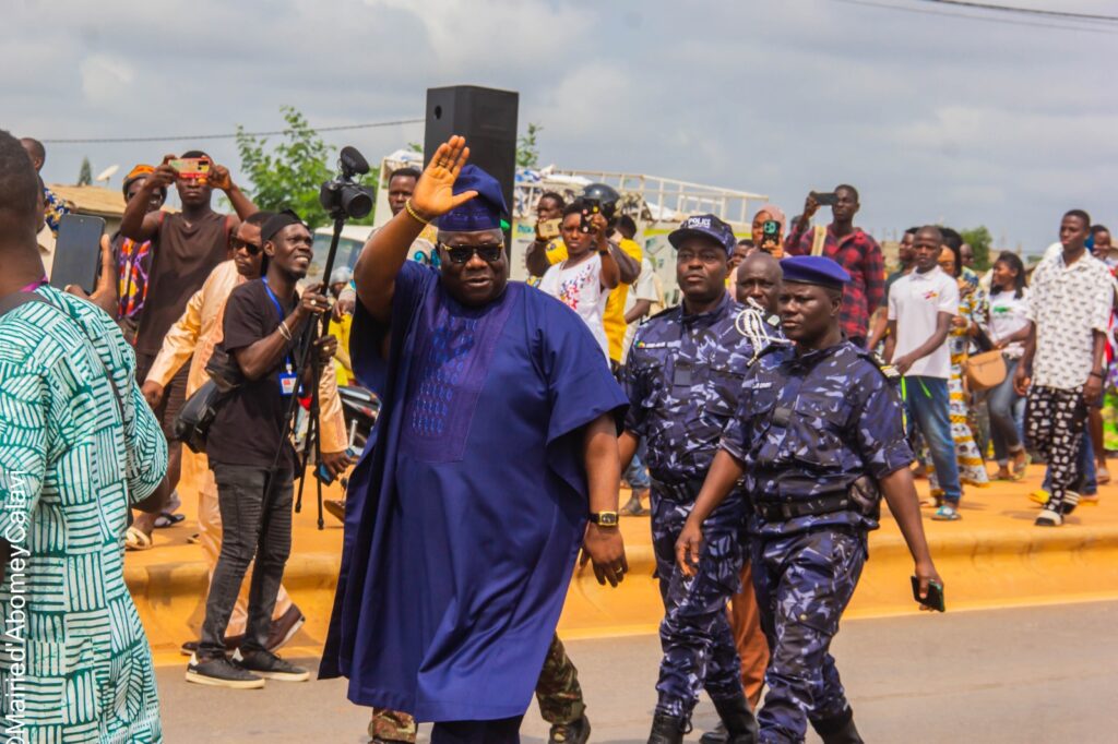 Abomey-calavi : premier défilé militaire sous Angelo Ahouandjinou