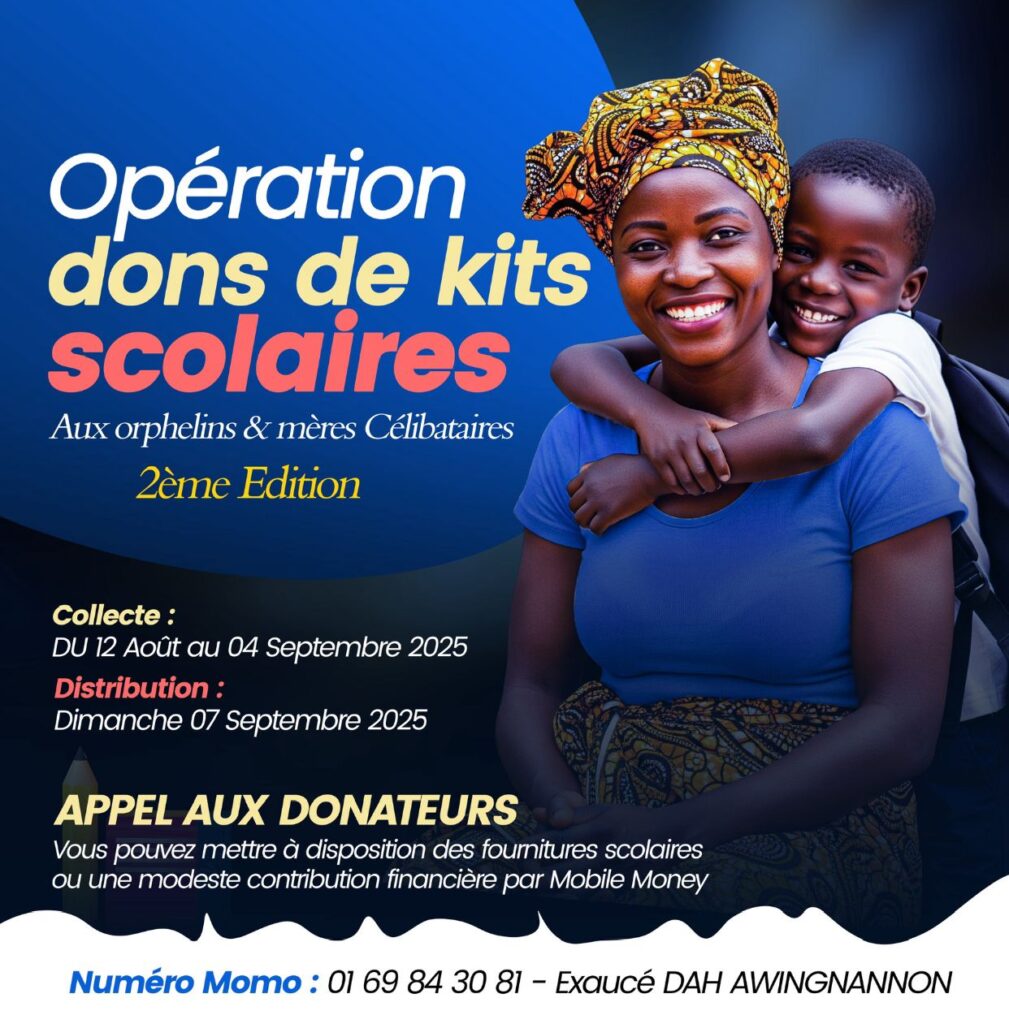 “Team Tatamag” lance la 2ème édition de l’opération “dons de kits scolaires aux orphelins et mères célibataires” :