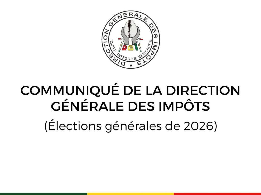 Elections générales de 2026 : voici comment obtenir son quitus fiscal