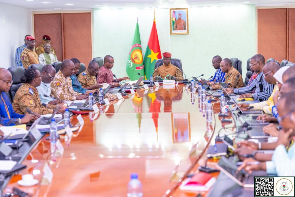 Burkina-Faso : compte rendu du Conseil des ministres du 05 mars 2026