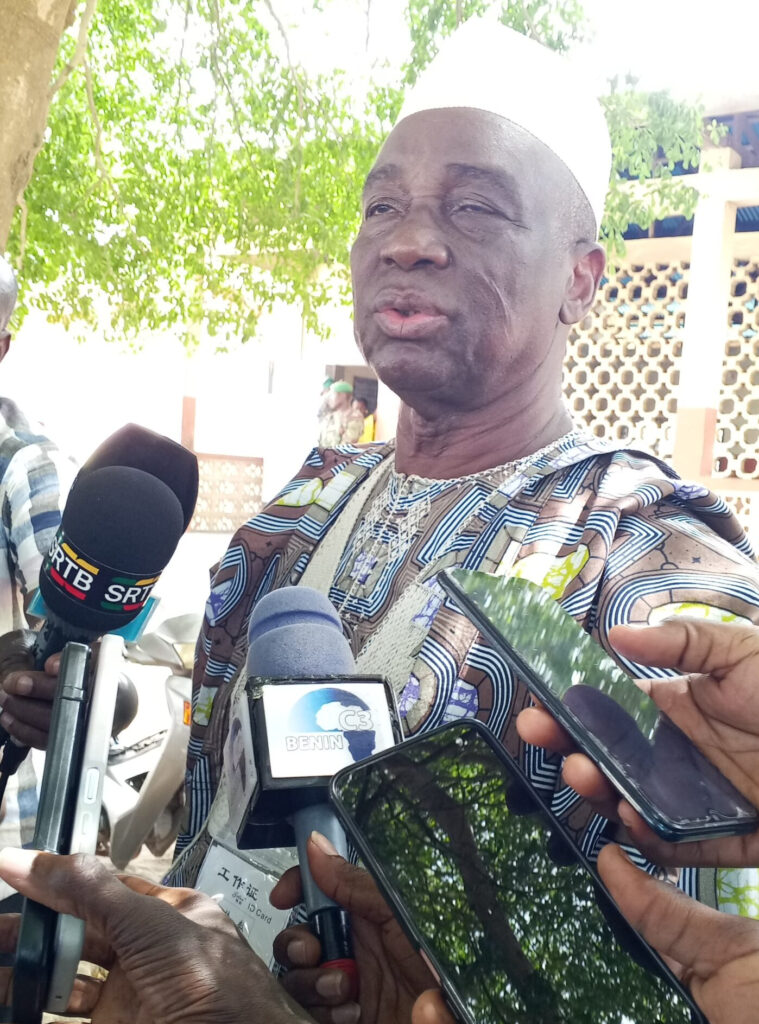 Présidentielle du 12 avril 2026 au Bénin : Sacca Lafia parcourt plusieurs centres de vote