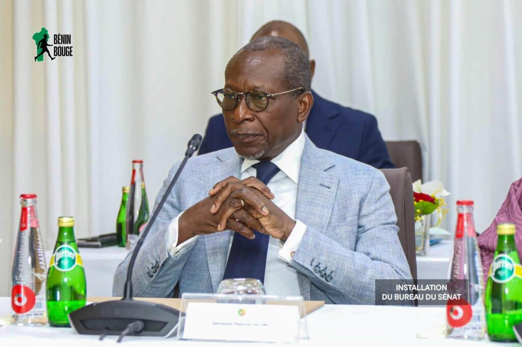 Patrice Talon élu président du Sénat