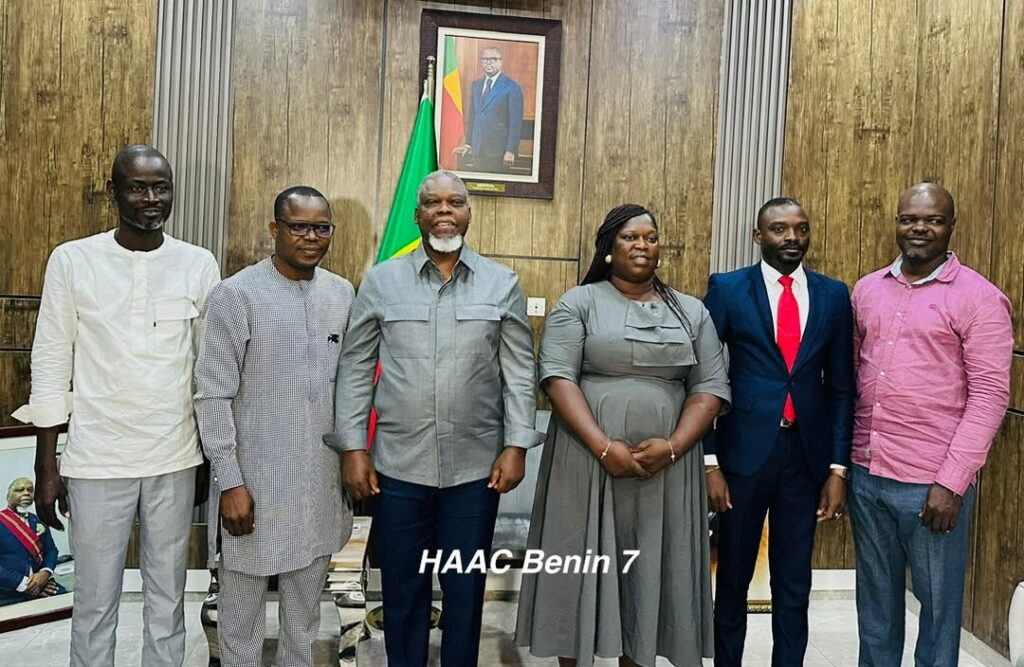 Bénin :Le président de la HAAC reçoit les membres du nouveau bureau de l’ODEM