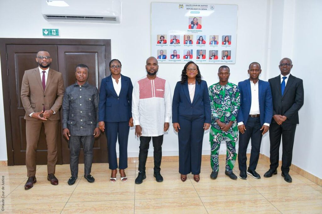 Bénin : Une délégation de l’Union des Professionnels des Médias du Bénin (UPMB) reçue, par Dandi Gnamou